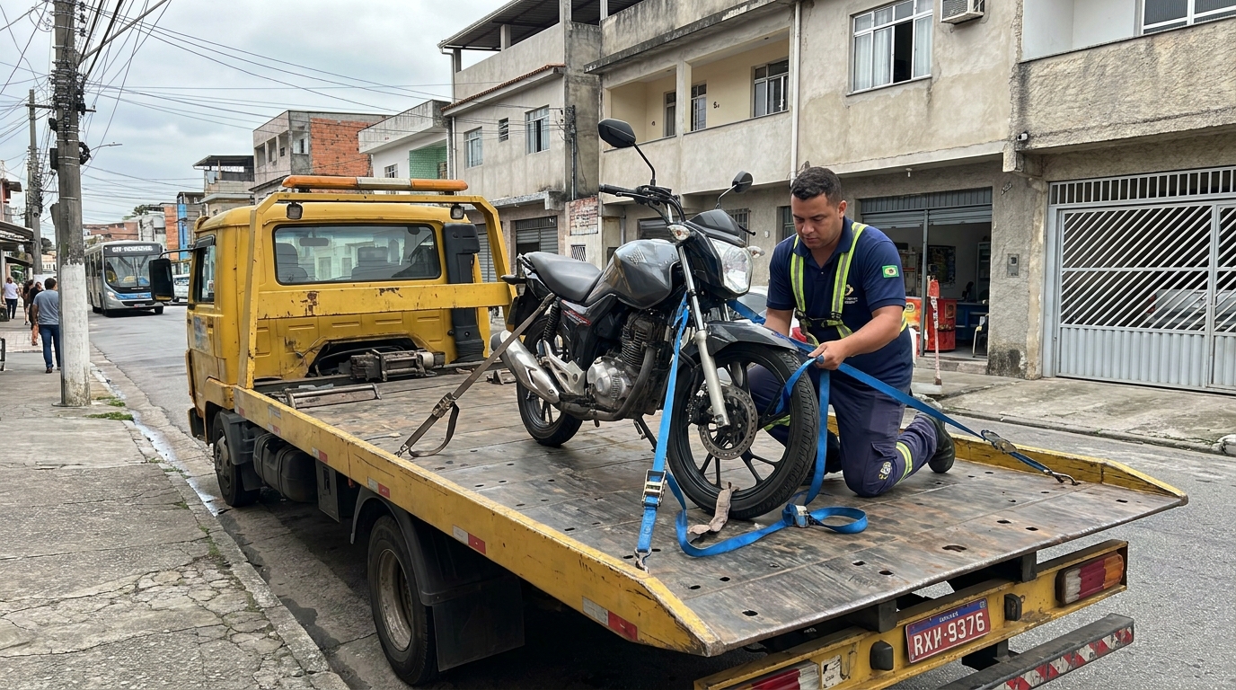 Auxílio para Moto no Local no Centro, Santo André‑SP