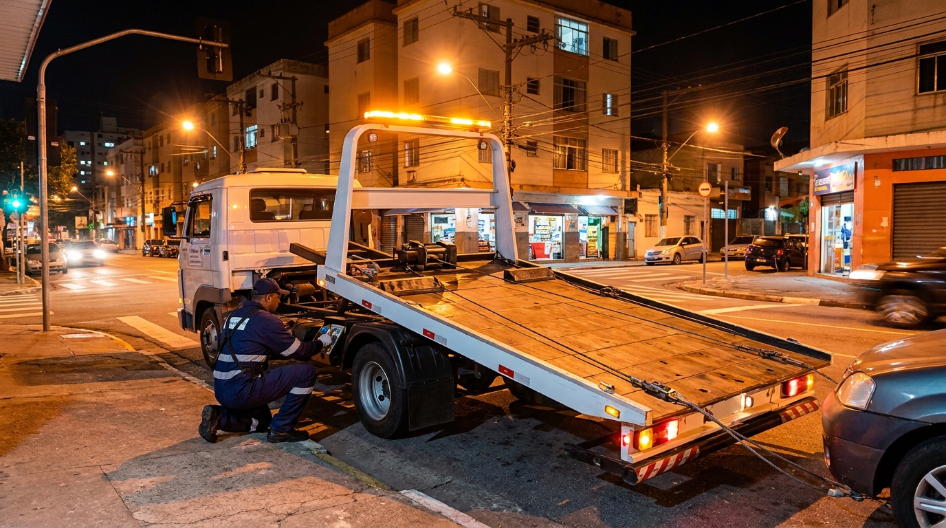 Guincho 24h profissional em Três Divisas, Santo André‑SP