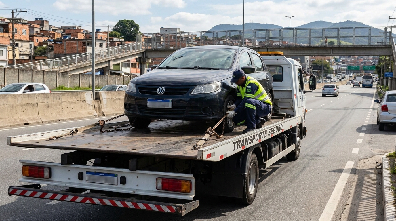 Logística para Veículos Parados no Parque Gerassi, Santo André‑SP