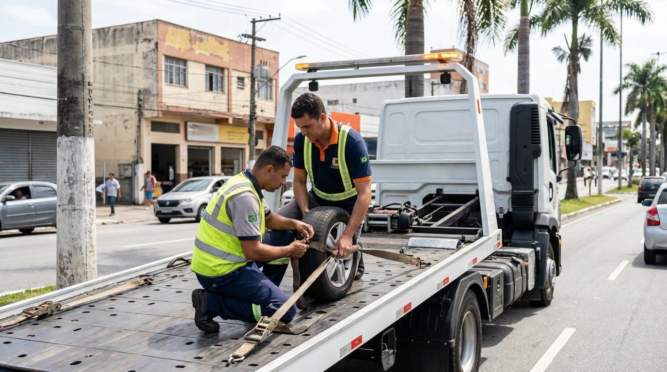Reboque de Carro em Bangú, Santo André‑SP
