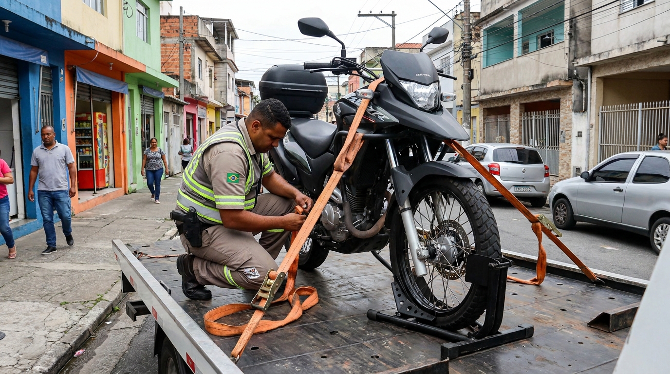 Guincho para Moto no Centro, Santo André‑SP